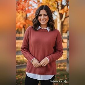 NEW Gap Relaxed Cotton Tunic Sweater